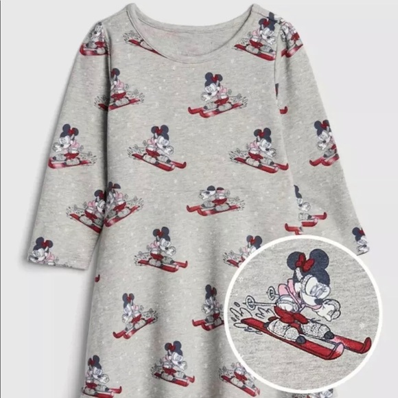Baby Gap Disney Minnie Mouse Skiing Dress